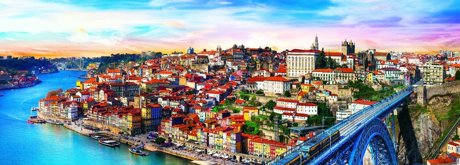 Panorama Porto Portugal 500 Piece Jigsaw Puzzle Trefl