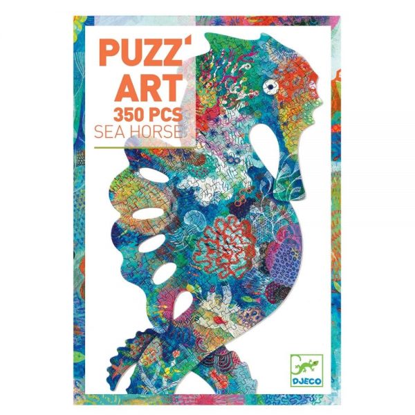 Sea Horse Puzzle Art 350 Piece Jigsaw Puzzle - Djeco