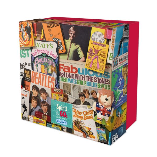Spirit of the 60s Gift Box - 500 Piece Jigsaw Puzzle - Gibsons
