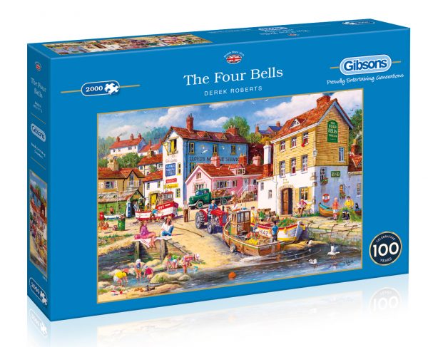 The Four Bells 2000 Piece Jigsaw Puzzle - Gibsons