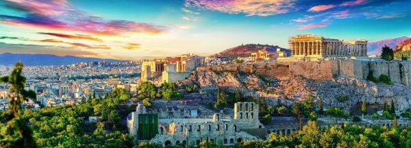 Panorama - Acropolis, Athens 500 Piece Jigsaw Puzzle