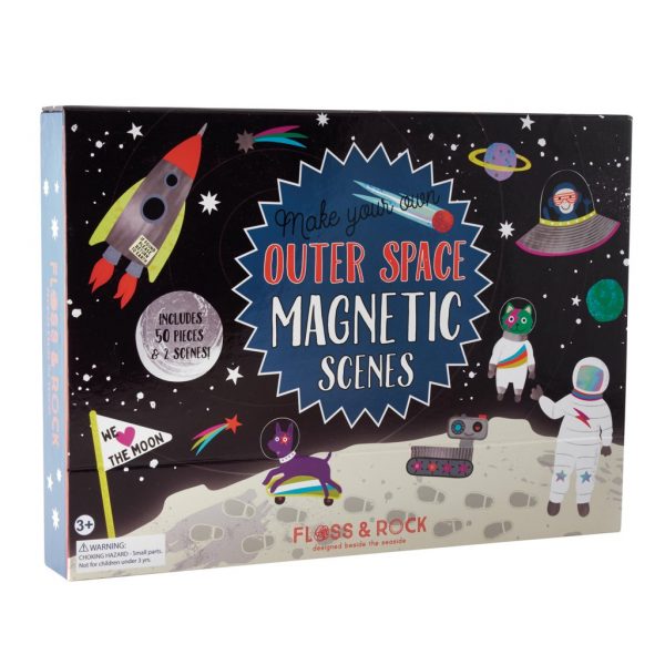 Magnetic Play Scene Outer Space - Floss & Rock