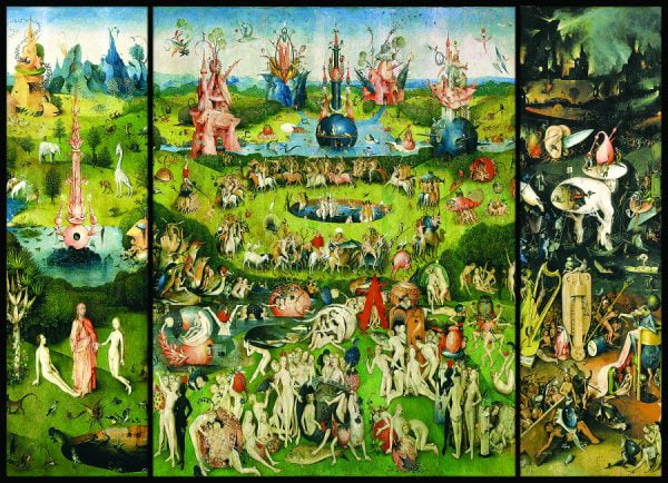 Bosch - The Garden of Earthly Delights 1000 Piece Jigsaw Puzzle - Eurographics