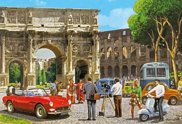 Cities of the World 4 x 500 Piece Jigsaw Puzzles - Gibsons