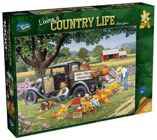 Living a Country Life - Home Grown 1000 Piece Jigsaw Puzzle - Holdson