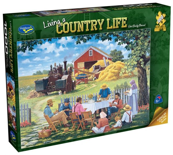 Living a Country Life - Our Daily Bread 1000 Piece Jigsaw Puzzle - Holdson