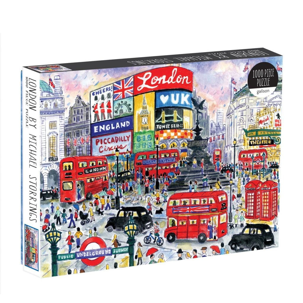 GALISON London 1000 Piece Jigsaw Puzzle Michael Storrings