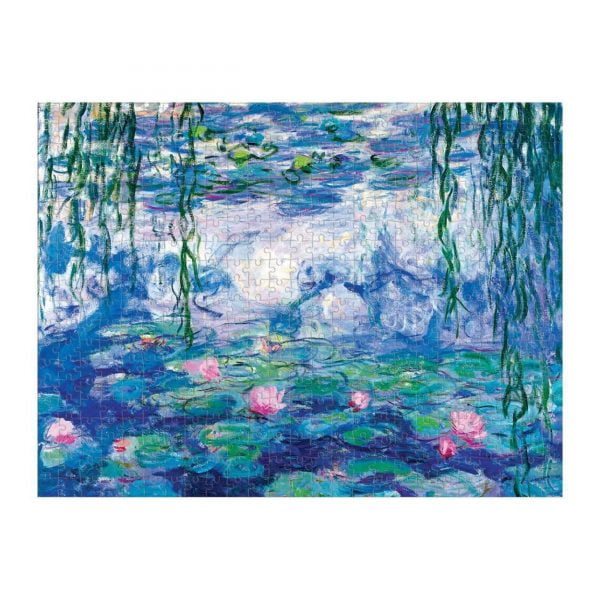Monet 2-in-1 Double Sided 500 Piece Jigsaw Puzzle - Galison