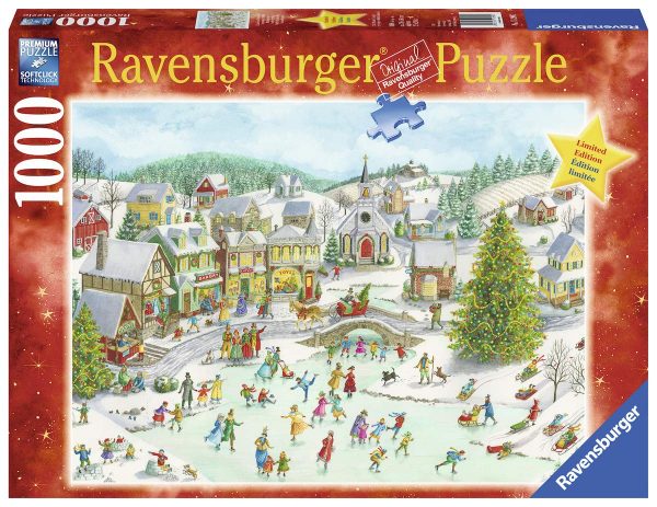 Playful Christmas Day 1000 Piece Jigsaw Puzzle - Ravensburger