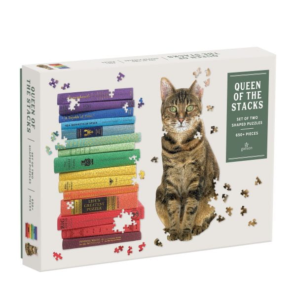 Queen of the Stacks Set of Two Puzzle Set - Galison