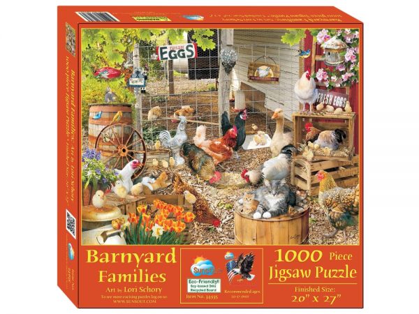 Barnyard Stories 1000 Piece Jigsaw Puzzle - Sunsout