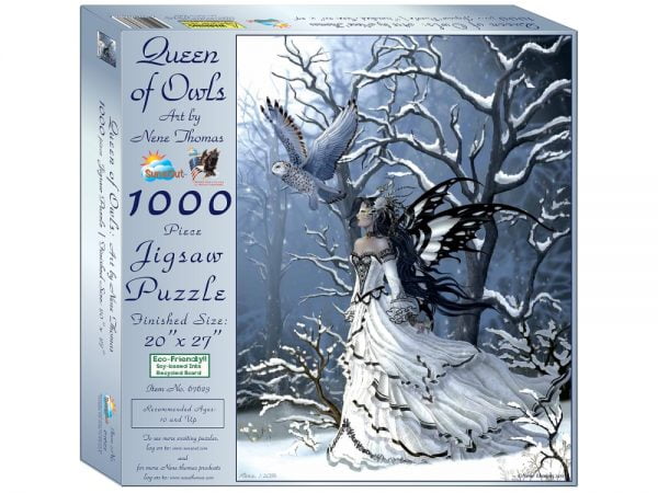 Queen of Owls 1000 Piece Jigsaw Puzzle - Sunsout