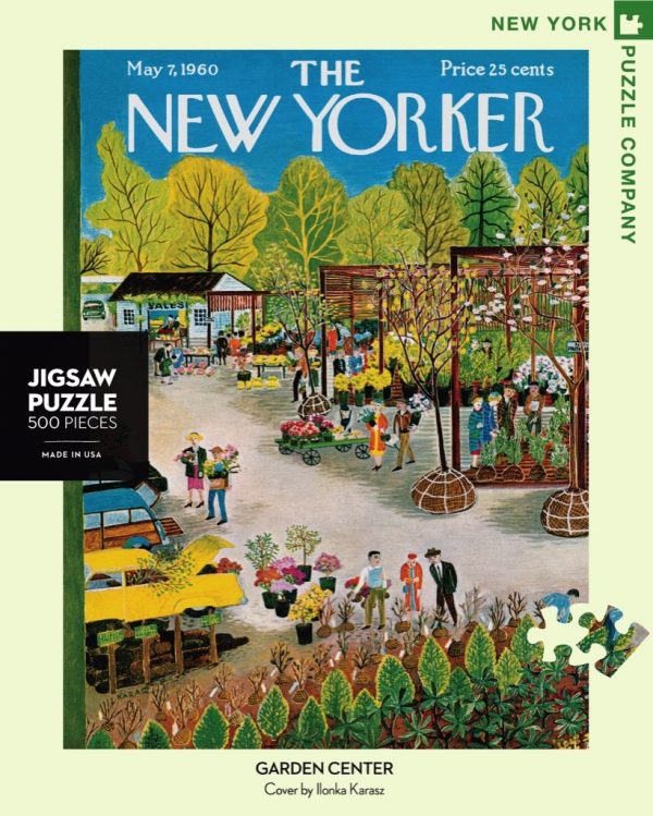The New Yorker - Garden Center 500 Piece Jigsaw Puzzle