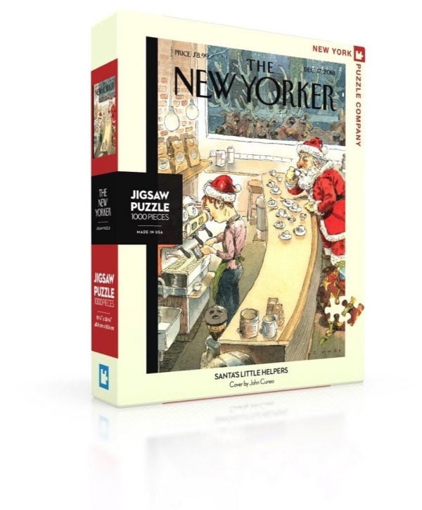 The New Yorker - Santa's Little Helpers 1000 Piece Jigsaw Puzzle