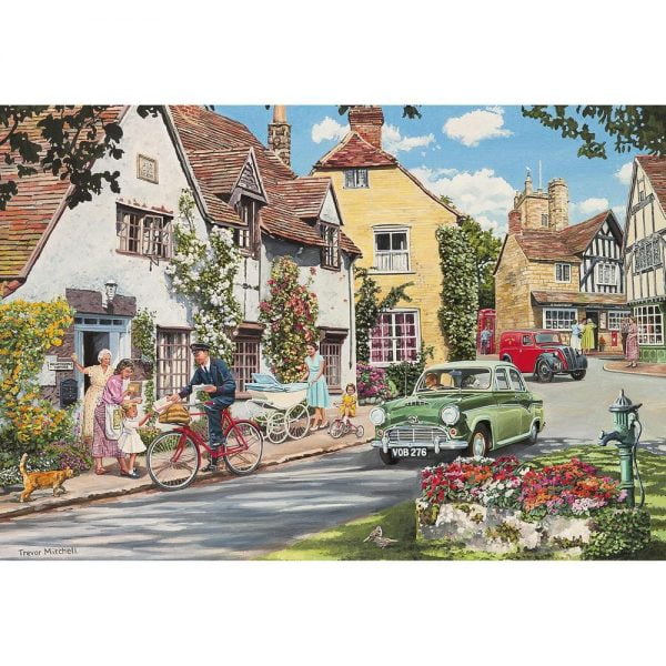 The Postman's Round 2 - 2 x 500 Piece Jigsaw Puzzle - Gibsons
