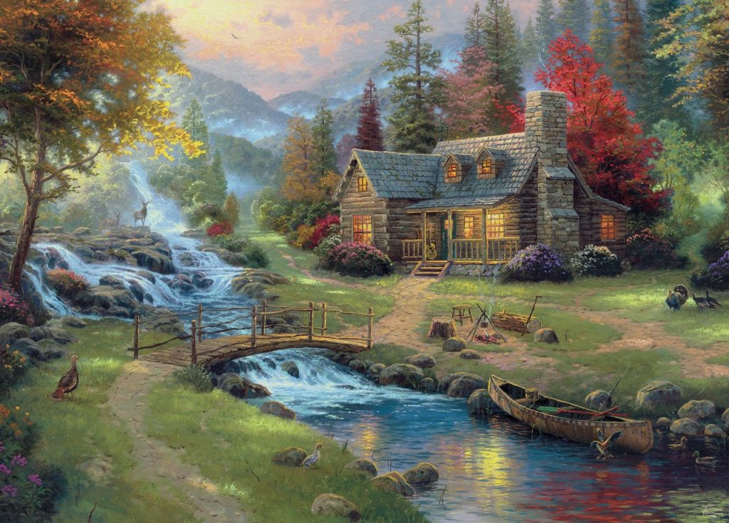 THOMAS KINKADE Jigsaw Puzzles at PUZZLE PALACE AUSTRALIA