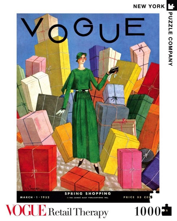 Vogue Retail Therapy 1000 Piece Jigsaw Puzzle - New York Puzzle Company
