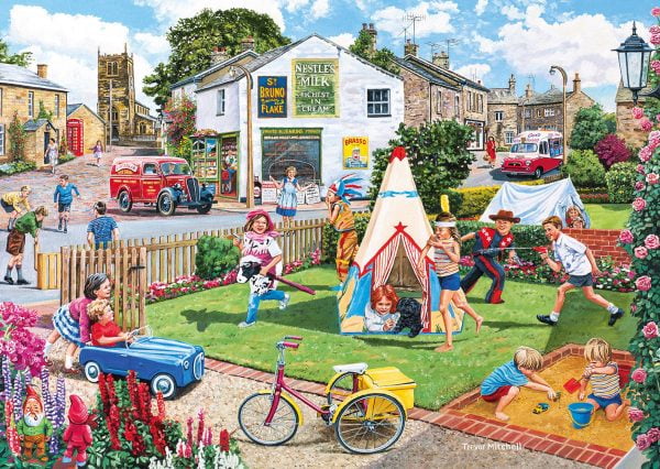 Wigwams & Woolly Hats 2 x 500 Piece Jigsaw Puzzles - Gibsons