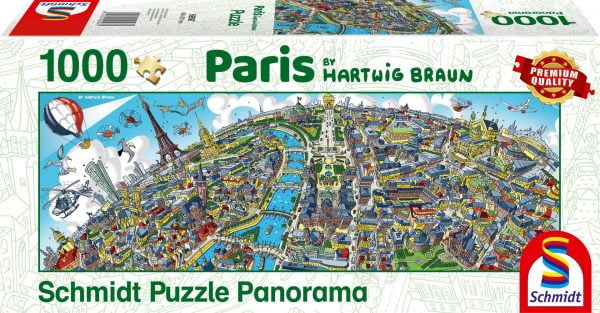 Braun - Paris 1000 Piece Jigsaw Puzzle - Schmidt
