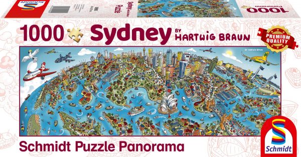 Braun - Sydney 1000 Piece Jigsaw Puzzle - Schmidt