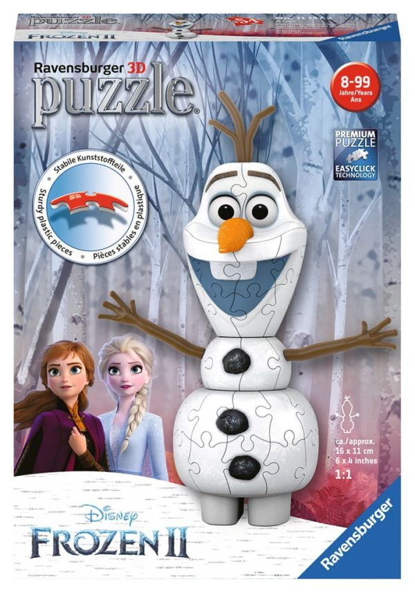 Disney Frozen 2 - Olaf 3D Puzzle 54 Piece - Ravensburger