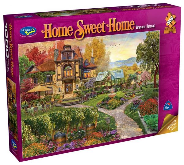 Home Sweet Home S 2 - Vineyard Retreat 1000 Piece Jigsaw Puzzle - Holdson