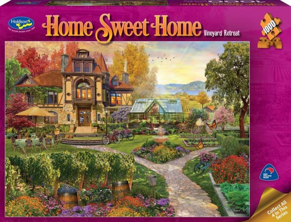 Home Sweet Home S2 - Vineyard Retreat 1000 Piece Jigsaw Puzzle - Holdson