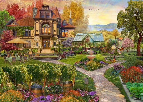 Home Sweet Home S2 - Vineyard Retreat 1000 Piece Jigsaw Puzzle - Holdson