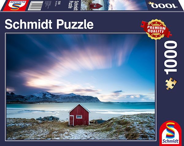 Hut at Atlantic Coast 1000 Piece Jigsaw Puzzle - Schmidt