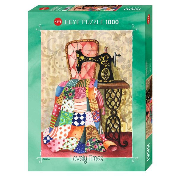 Lovelly Times - Quilt 1000 Piece Jigsaw Puzzle - Heye