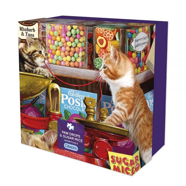 Paw Drops & Sugar Mice 500 Piece Puzzle - Gibsons