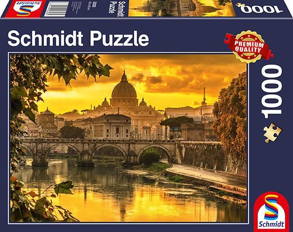 Rome Golden Light 1000 Piece Puzzle - Schmidt