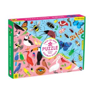 Bugs & Birds 100 Piece Double Sided Puzzle - Mudpuppy