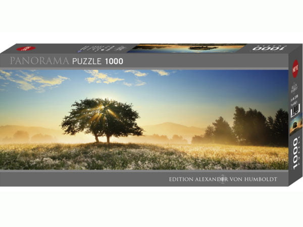Alexander Von Humboldt Play of Light 1000 Piece Panoramic Puzzle - Heye