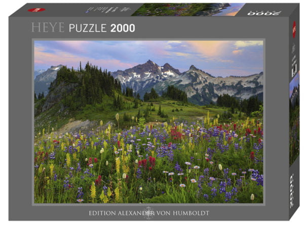 Alexander Von Humboldt - Tatoosh Mountains 2000 Piece Puzzle - Heye