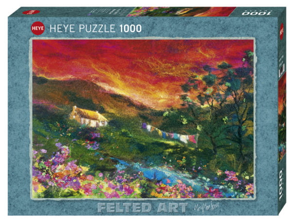 Felted Art - Washing Line 1000 Piece Puzzle - Heye