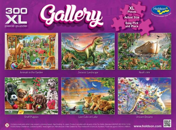 Gallery 6 - Animals in the Garden 300 XL Piece Puzzle - Holdson