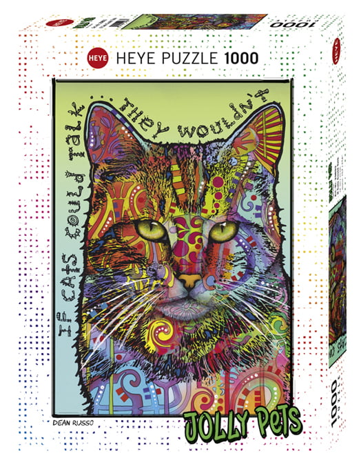 Jolly Pets - If Cats Could Talk 1000 Piece Puzzle - Heye