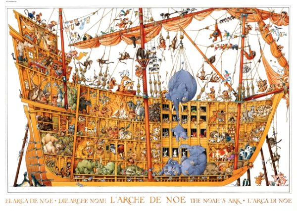 Loup - Arche Noah (Noah's Ark) 2000 Piece Puzzle - Heye