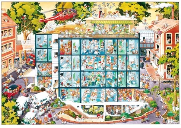 Loup - Emergency Room 2000 Piece Puzzle - Heye