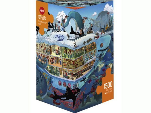 Oesterle - Submarine Fun 1500 Piece Puzzle - Heye