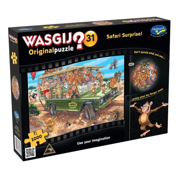Wasgij Original 31 - Safari Surprise 1000 Piece Puzzle - Holdson