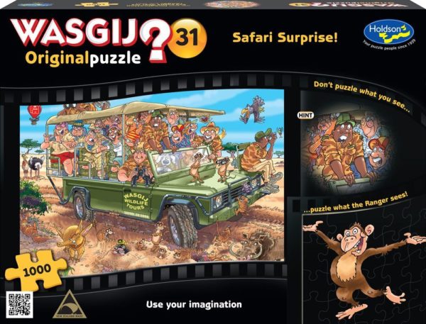 Wasgij Original 31 - Sarari Surprise 1000 Piece Puzzle - Holdson