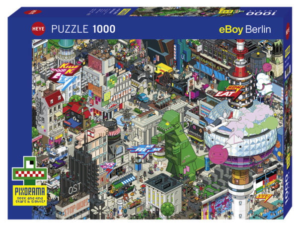 eBoy - Berlin Quest 1000 Piece Puzzle - Heye