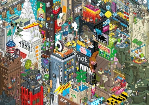 eBoy - New York Quest 1000 Piece Puzzle - Heye
