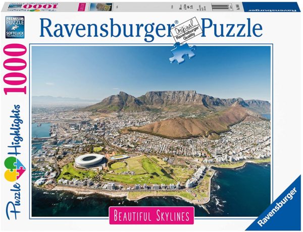 Beautiful Skylines - Cape Town 1000 Piece Puzzle - Ravensburger