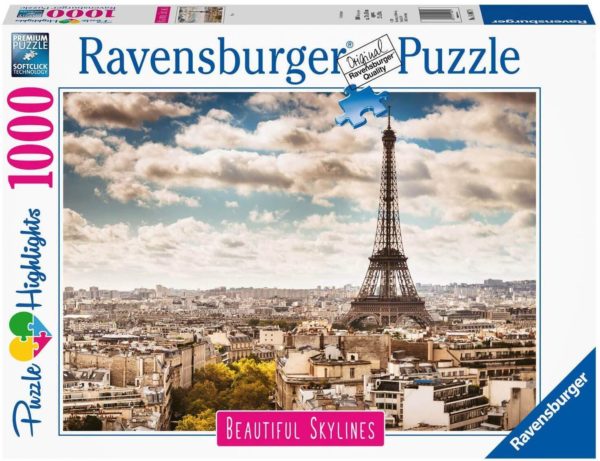 Beautiful Skylines - Paris 1000 Piece Puzzle - Ravensburger