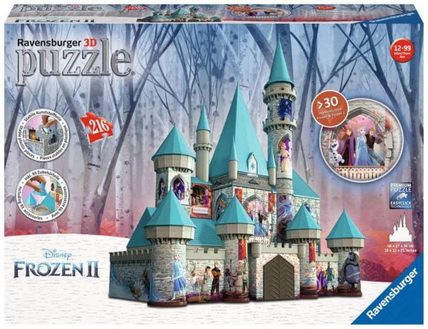 Disney Frozen 2 Castle 3D Puzzle 216 Piece - Ravensburger