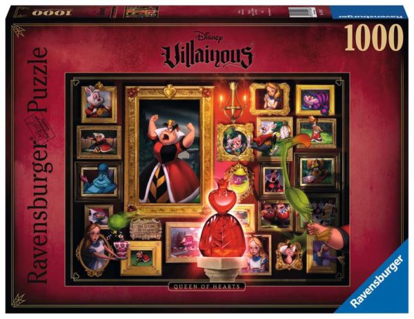 Disney Villainous Queen of Hearts Puzzle - Ravensburger