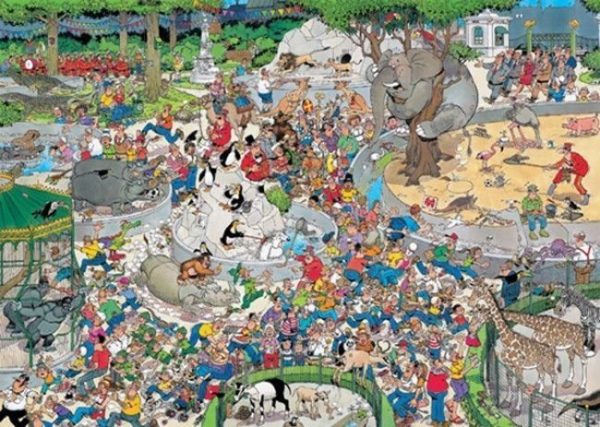 JVH The Zoo 1000 Piece Puzzle - Jumbo